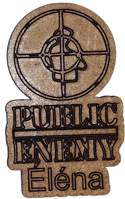 Magnet - Public Enemy personnalisable